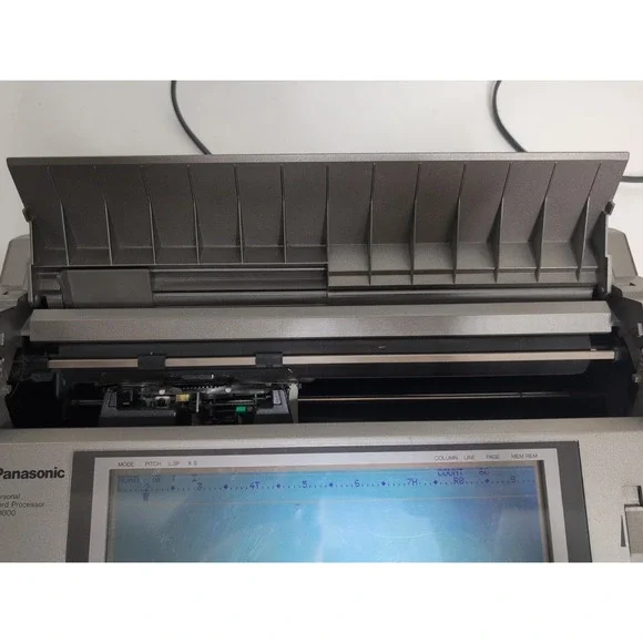 Panasonic KX-W1000 Personal Word Processor TypeWriter 1989 - Picture 6 of 6